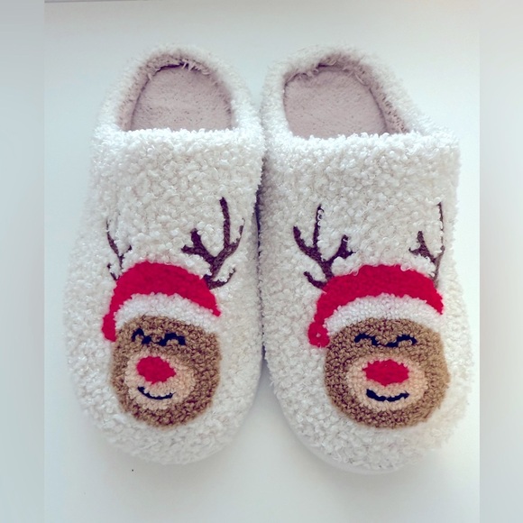 Reindeer Slippers - Picture 1 of 9